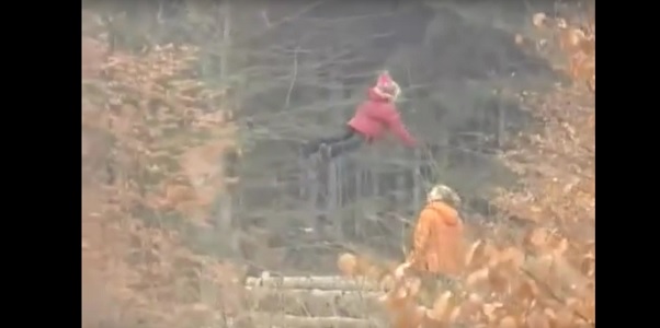 В России обнаружен летающий ребенок (видео факт)
