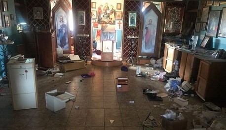 4(166) В Одессе неизвестные разгромили храм Московского патриархата