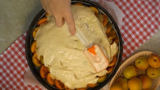 Вкусный пирог с абрикосами - рецепт блюда и видео приготовления
