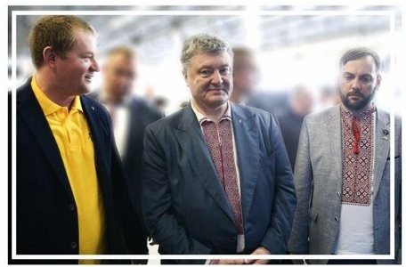 Макс Поляков показал Петру Порошенко космический R&D центр Firefly в Днепре