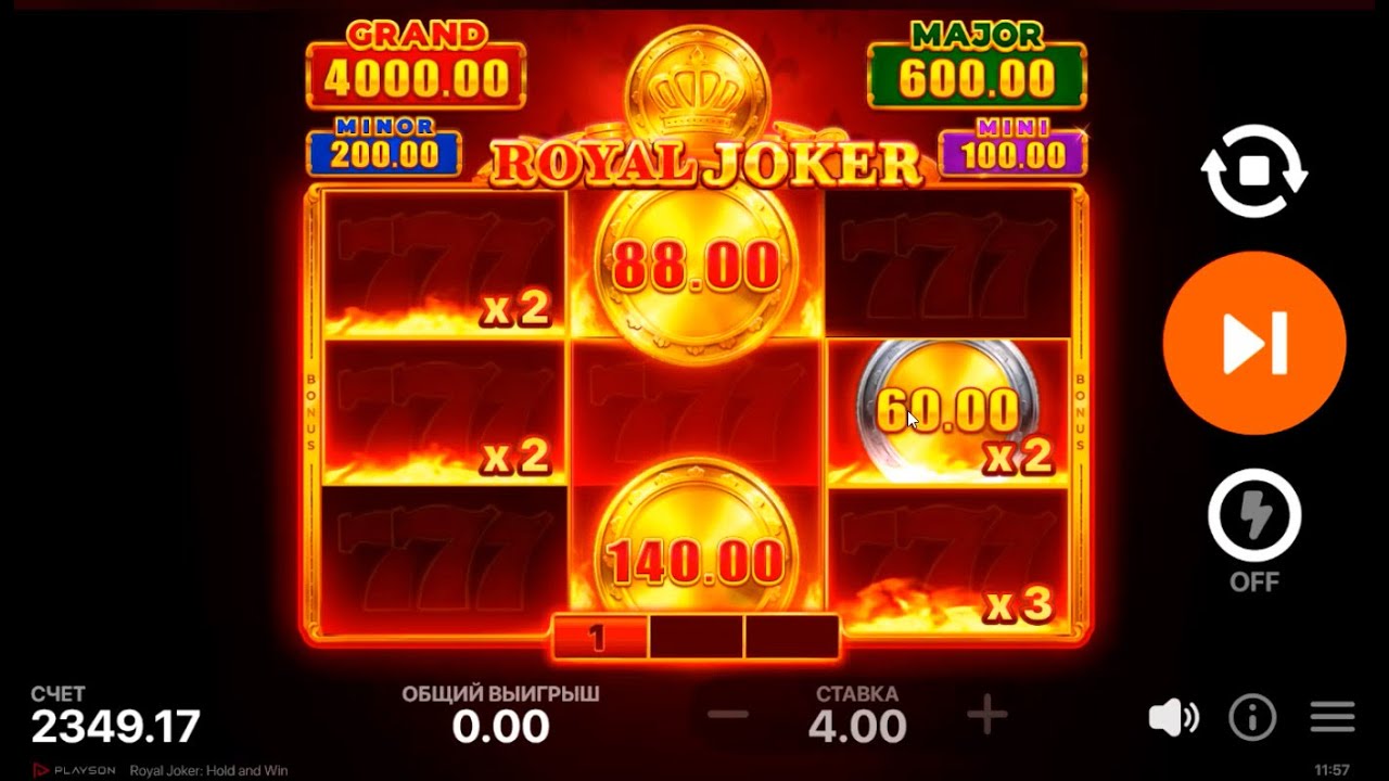 Слот Royal Joker: Hold and Win — королевский азарт и щедрые возможности