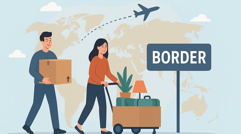 Як організувати перевезення особистих речей за кордон