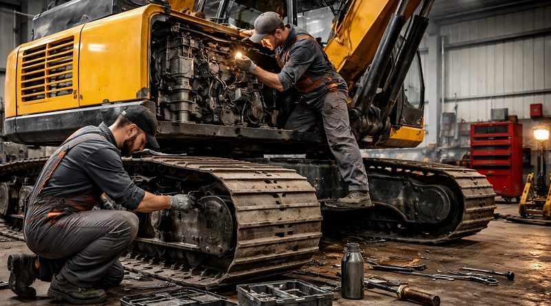 Особенности ремонта спецтехники